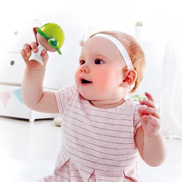 【德國Hape】海洋動物吸盤沙鈴組