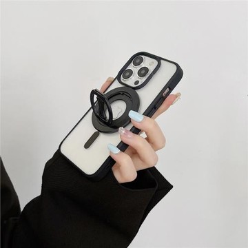 適用x8磁吸720旋轉支架懶人桌面可調節指環扣便攜式直播手機支架