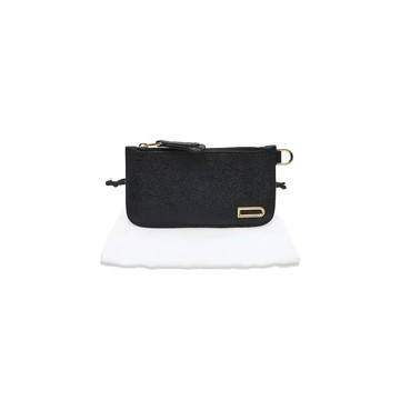 DELVAUX VAGABOND 拉鍊卡包零錢包 / AB0649BKN0
