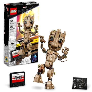 LEGO 樂高 76217 漫威超級英雄系列 我是格魯特 I am Groot 人氣電影角色主題 適合收藏遊玩  1盒