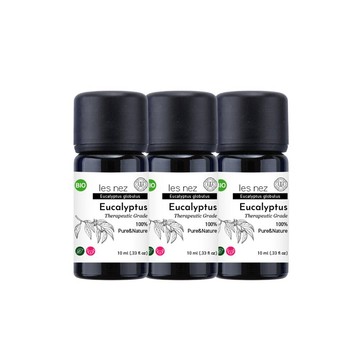 Les nez 天然單方藍膠尤加利純精油 10ML/超值3入組