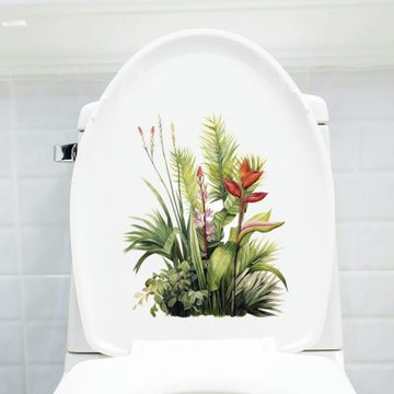 【MR.ZAKKA】創意萬用裝飾貼紙-植物主題 清新綠色植物 E款 居家布置 DIY可移式壁貼 無痕壁貼 牆貼