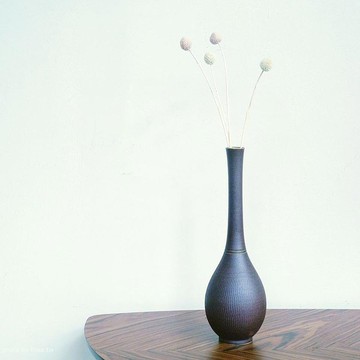 橘吉南蠻鶴首花瓶