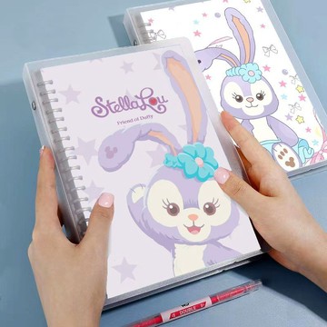 【臺灣-出貨】A5活頁本星黛露筆記本INS高顏值閨蜜女學生日禮物金屬夾動漫周邊