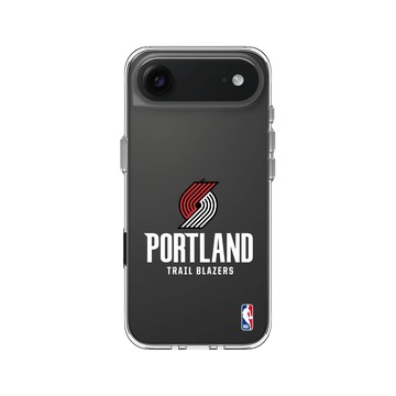 iPhone Air Clear Case（相機按鈕） 透明 - NBA - Logo-波特蘭拓荒者 Portland Trail Blazers - Light