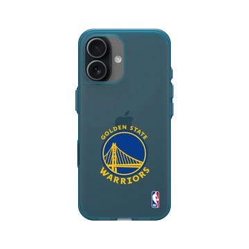 iPhone 17 Clear (相機按鈕) 夜幕藍 - NBA - Logo-金州勇士 Golden State Warriors - Light