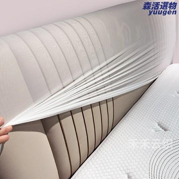 【隱形防塵】床頭保護罩 床頭套 防塵罩 床罩 床頭罩 全包高彈力 柔軟服帖 可拆洗 免清理 適用於各種床頭