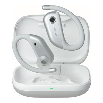 1MORE 萬魔 開放式運動藍牙耳機S50 EF906 藍牙5.3無線連接 IPX7防水 38小時續航  銀色