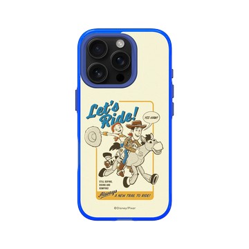 iPhone 16 Pro Clear 激光藍 - 迪士尼-玩具總動員 Toy Story - Let's Ride! 胡迪與翠絲