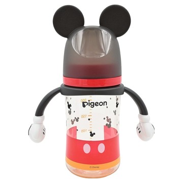 pigeon 貝親 迪士尼母乳實感PPSU奶瓶 M奶嘴 3個月以上  經典米奇  240ml  1個