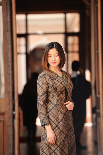 品.祥云紗新款香云紗連衣裙 千翊