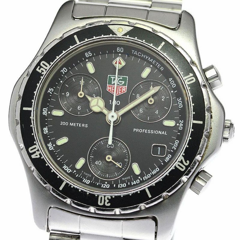 タグホイヤー TAG HEUER 570.206 プロフェッショナル デイト クロノ 