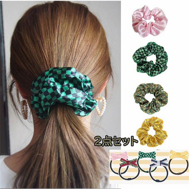 鬼滅の刃 髪 シュシュ ヘアシュシュ 大人 子供 髪ゴム ヘアアクセサリー 竈門 炭治郎 竈門 禰豆子 我妻 善逸 冨岡 義勇 通販 Lineポイント最大0 5 Get Lineショッピング