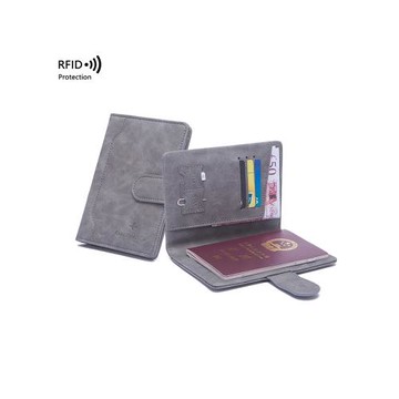 RFID護照包防盜刷卡包護照包防水證件包多功能出國手持旅行護照夾