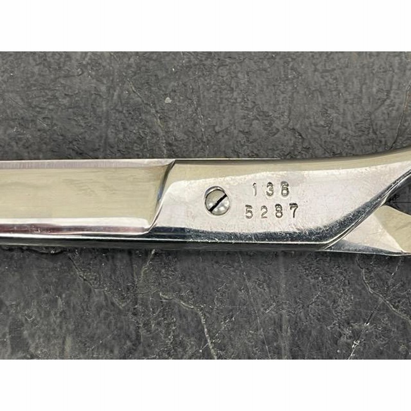 光 理容鋏 【中古】HIKARI RAY COSMOS 136 ハサミ シザー レイ