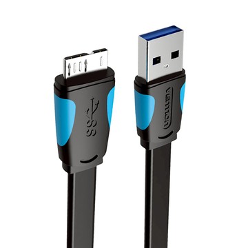 VEnTIOn 威迅 VAS-A12-B0 USB-A 3.0-Micro-B 數據線  0.25m  1條