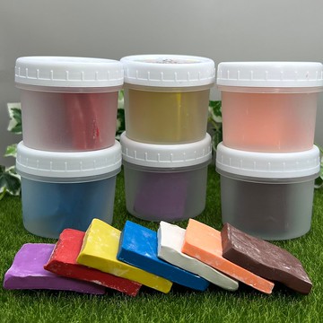 可洗可捏塑 童趣捏塑黏土皂 10盒送一盒 黏土 手工皂 童趣 塑型