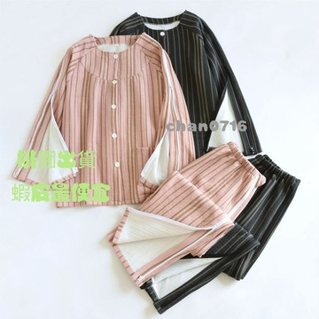 臺灣出貨✨女秋冬保暖護理服住院病人康複服男術後易穿脫針灸理療服護理服 病號服 病人服 住院服 手術服