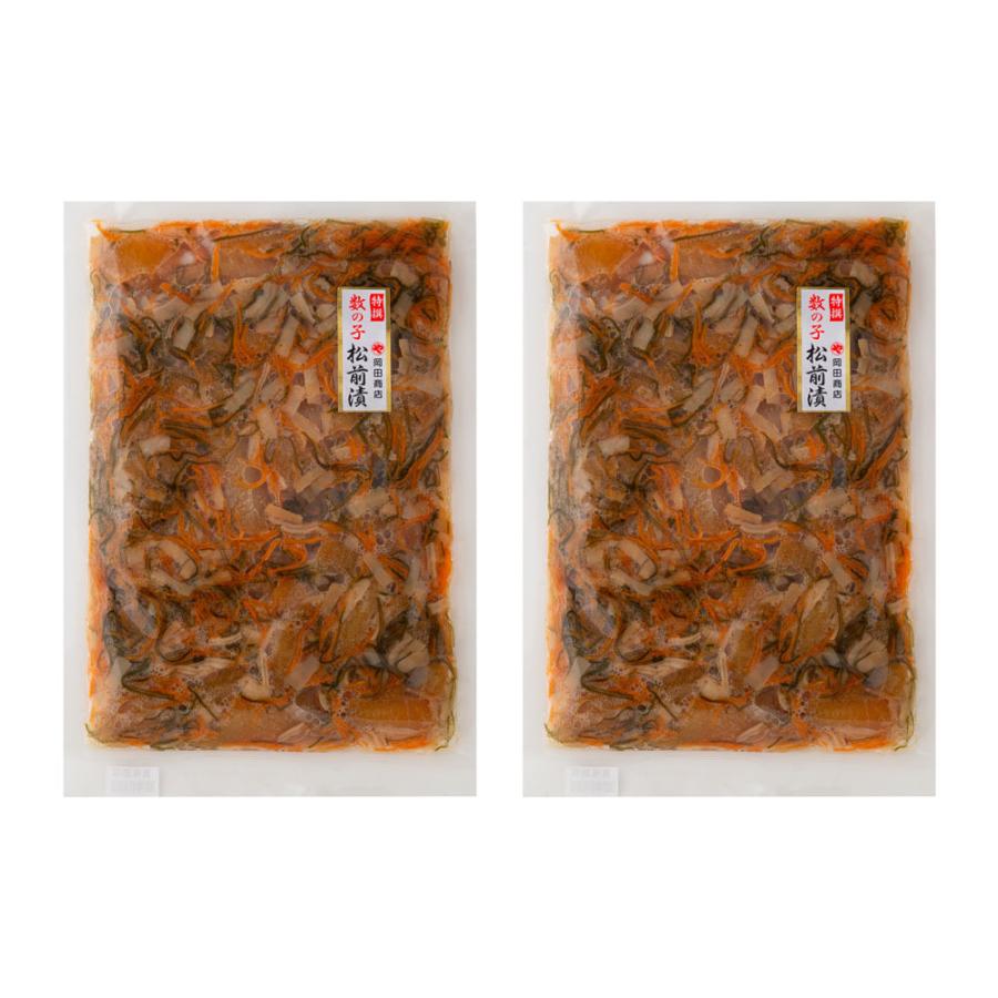 お徳用 北海道苫前 岡田商店 数の子 松前漬け B (500g×2)