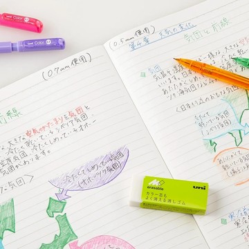 【STU】三菱 UNI 學童 柔軟橡皮擦 製圖專用  彩色鉛筆專用 電腦閱卷讀卡專用 橡皮擦擦拭 學習事務 修改文具