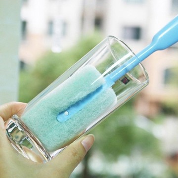 刷杯子刷子長手柄海綿水杯刷奶瓶刷子廚房洗杯子神器懶人神器