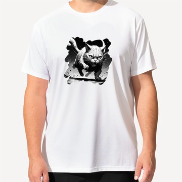 狂貓獨創短T 100%棉 男│各尺寸限2件 - 艾瑞斯設計