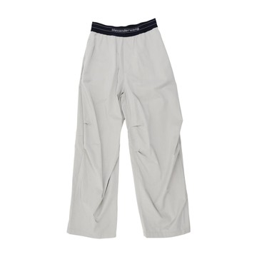 alexanderwang 石灰色斜紋棉鉸接式長褲