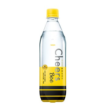 [家速配]泰山Cheers Bee奇兒思蜂蜜氣泡水-590ml