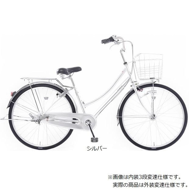 自転車 27インチ 6段変速 - 自転車本体