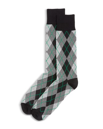The Men's Store at Bloomingdale's Argyle Crew Socks - Exclusive
