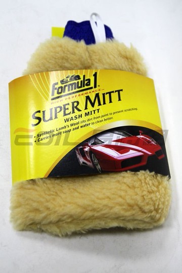 Formula 1 超細纖維洗車手套 #25004【299免運領券再享折扣】