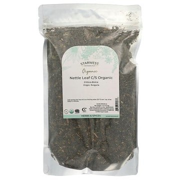 Starwest Botanicals, 有機蕁麻葉，剪切和過篩，4 盎司（113.4 克）