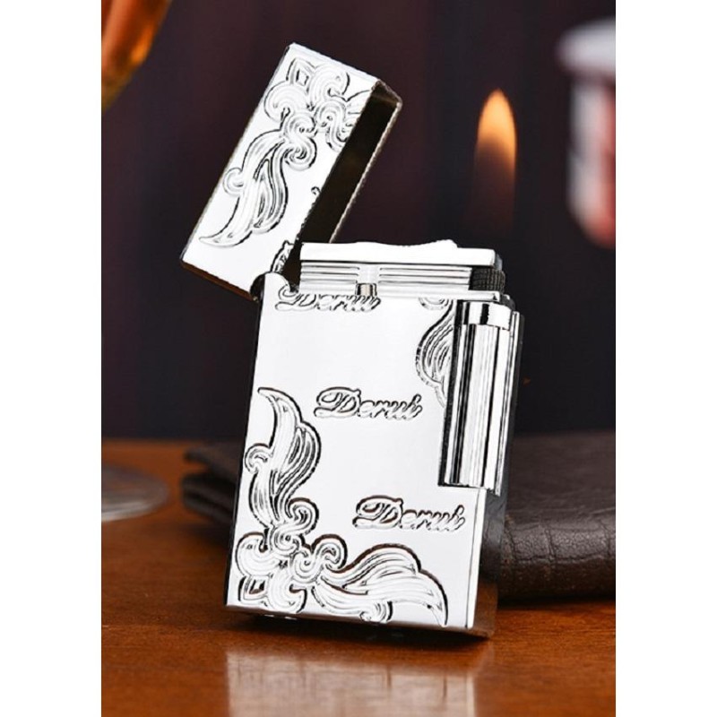 超貴重マーク・クロスビンテージガスライター（シルバー）イタリア製