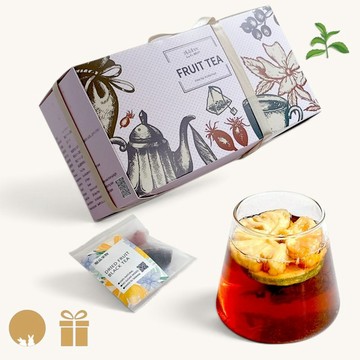 自由雙拼系| Fruit Tea水果阿薩姆10入(自然回甘|配出專屬你的茶)