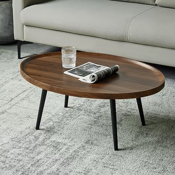 HappyLife 簡約圓形茶几 80×55×38cm Y11325