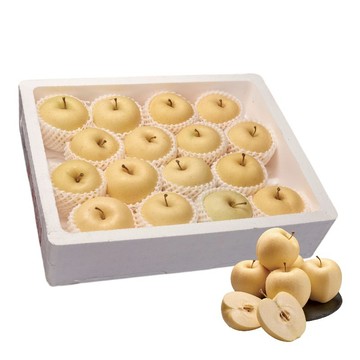 日本青森縣金星蘋果(原封箱-每盒約5公斤±10%)※實際到貨顆數依賣場實際販售為主