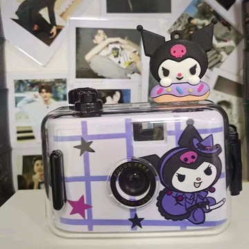 hello Kitty膠片相機送禮物傻瓜愛心桃心膠卷復古卡通kt貓可愛機【北歐家居生活】