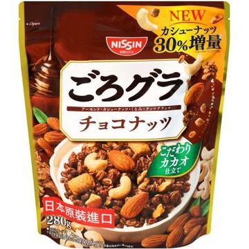Nissin日清 朱古力綜合堅果穀片 (280g)