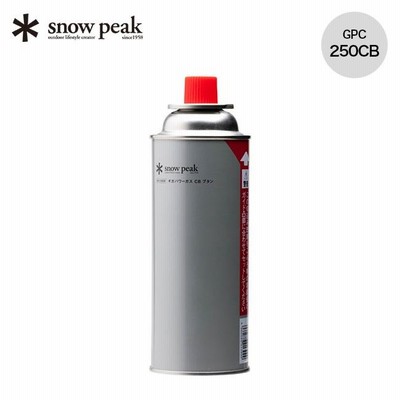 snow peak スノーピーク ギガパワーガスCBブタン