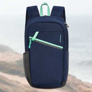 美國 TRAVELON Greenlander防盜後背包(藍M) RFID 防割 雙肩
