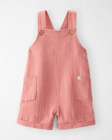 Toddler Organic Cotton Gauze Shortall