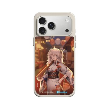 iPhone 17 Pro Max SolidX 貝殼灰 - 獅白牡丹 獅白ぼたん - 哇哈哈哈!大獅來啦!