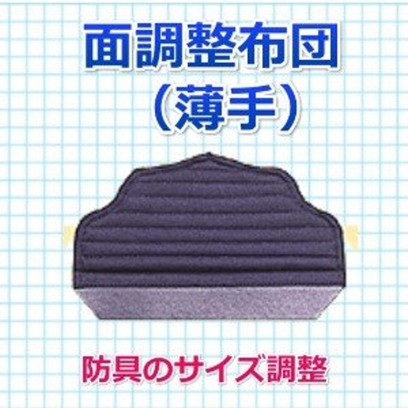 剣道 面 防具 面調整布団 薄手 サイズ調整 1cm厚 通販 LINEポイント最大0.5%GET | LINEショッピング