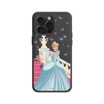 iPhone 15 Pro Max SolidX 黑 - 迪士尼-公主系列 Disney Princess - 迪士尼公主 - 灰姑娘