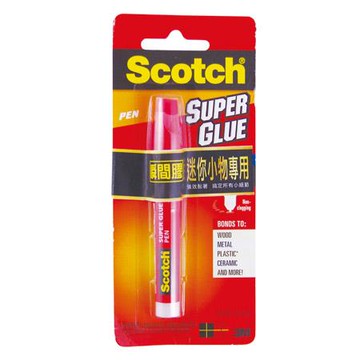 3M Scotch 迷你小物專用液狀瞬間膠/AD126-P/2g