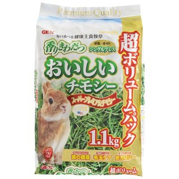日本GEX 65484 美味提摩西牧草(一番割)經濟包1.1kg (1GXR20067)