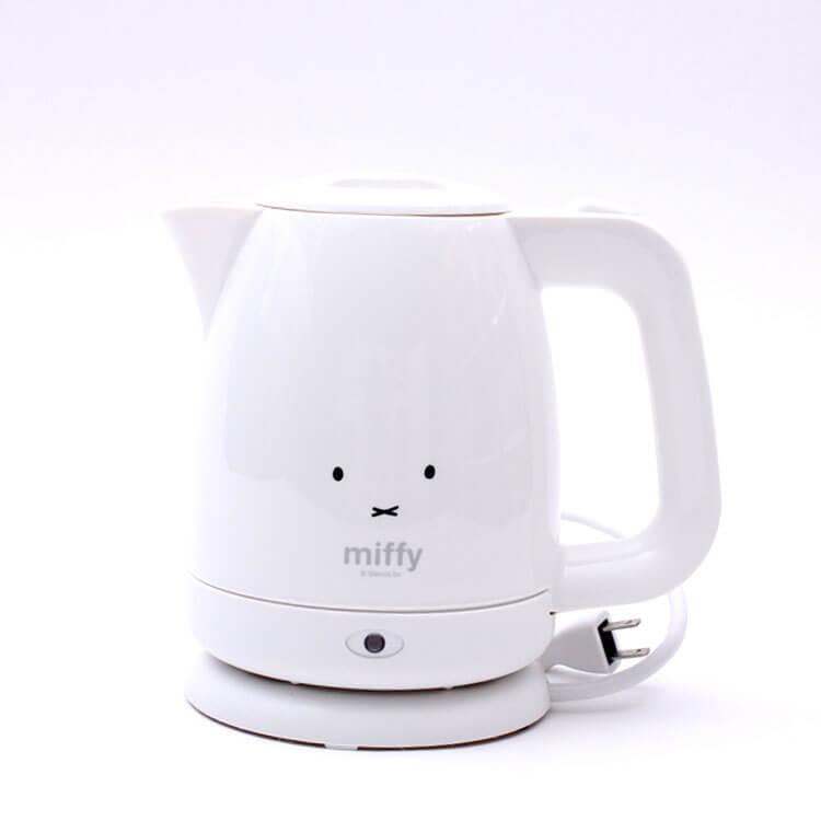 電気ケトル ミッフィー 電気ケトル 1.1L ミッフィー/EKT1 湯沸かし器 電気ポット コードレス 自動電源オフ 自動OFF ふた フタ 蓋  取り外し可能 通販 LINEポイント最大0.5%GET LINEショッピング