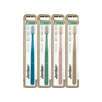 【蝦皮直營】Jordan 成人牙刷 愛護地球環保牙刷 1入 0元加價購 (顏色隨機出貨)