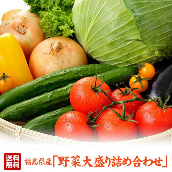 福島県産 野菜7品種詰め合わせ　無農薬 無化学肥料栽培の新鮮野菜を産地直送