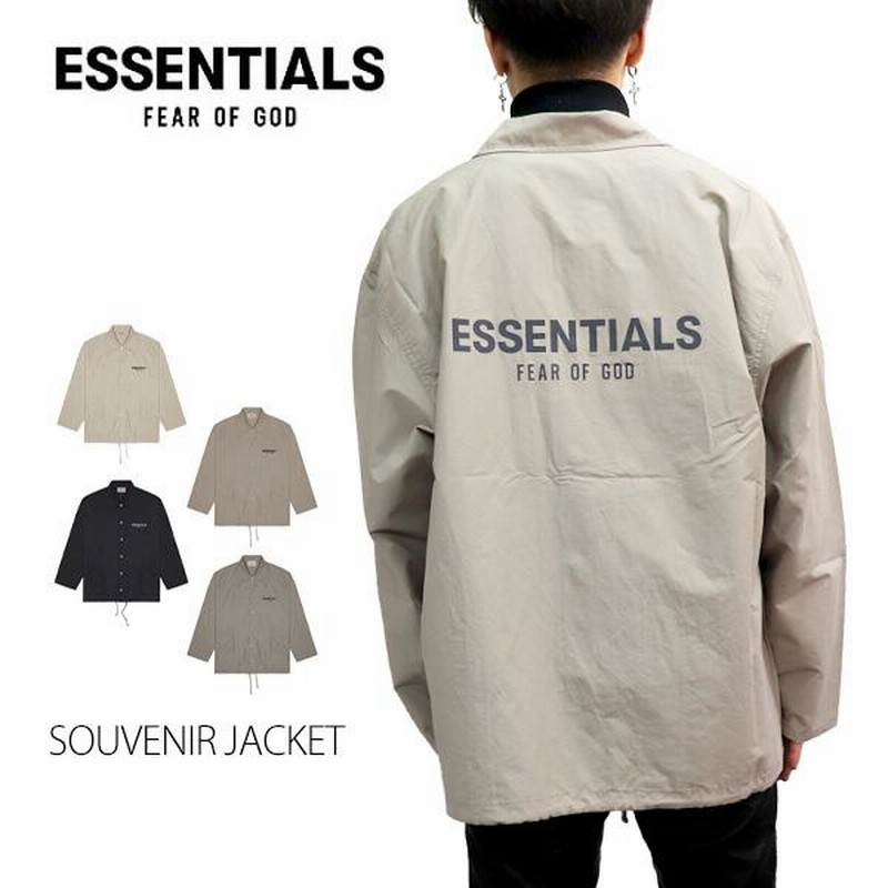 メンズfog essentials コーチジャケット オフホワイト Sサイズ - www ...